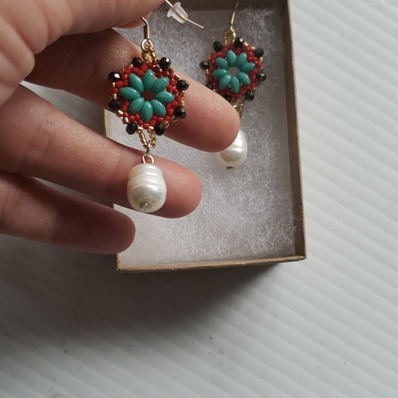 New earrings One of a kind handmade jewelry - Picture 3 of 5